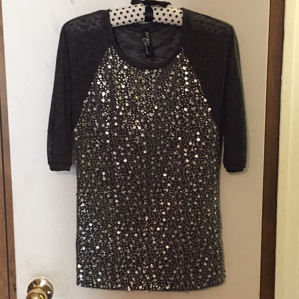 Sparkly top